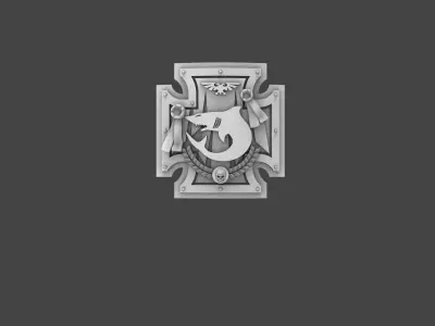 Space Shark Power Shields 3D print model