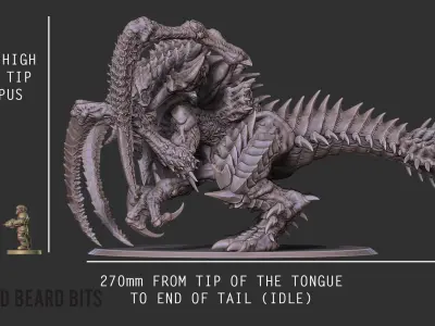 Xenoteras Crusher 3D print model