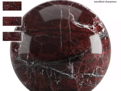 Red marble - 7 textures of 8000 pixels on the long side Texture