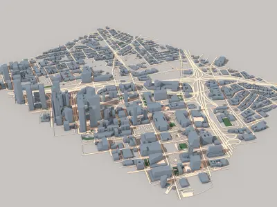 Los Angeles 3D model