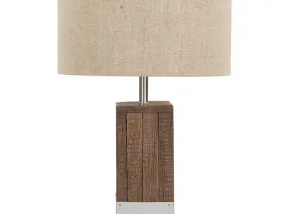 Shannen Table Lamp - 2 Colour 3D model