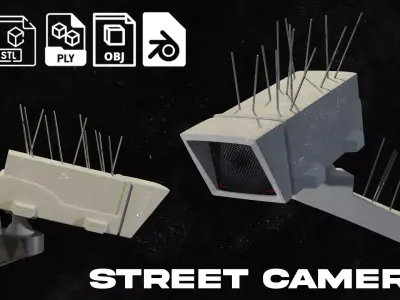 Street Camera 3D model