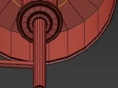 Jonathan Browning Modern Chandelier 3D model buy