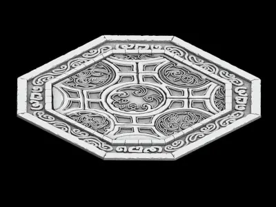 Game Architecture - Xian Liu Taiwan - miscellaneous pieces 3D model