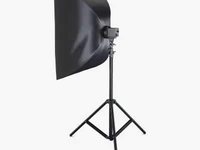 Studio Softbox Light M 1 3D model