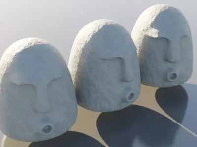 Oof Stones 3D model