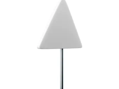 3d road intersection icon 3D model