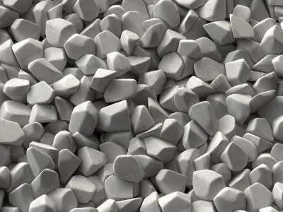 Stone decor n4 3D model