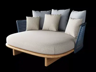 Daybed  3D model