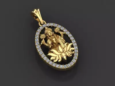 Pendant 001 3D print model