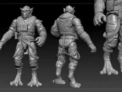 Flight suit Zeb Orrelios One12 Scale Articulation 3D STL Files 3D print model