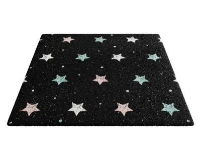 Kids Carpet Set 27 3D model