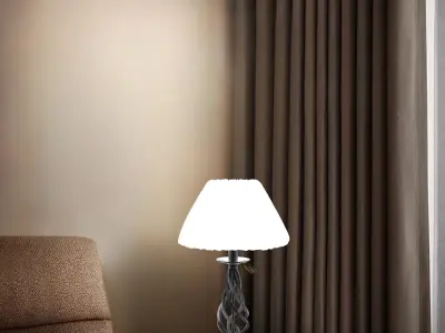 Table Lamp 3D print model 20