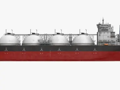  Gas Carrier Ship 