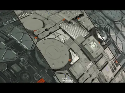 Scifi Techplate Texture Set Texture