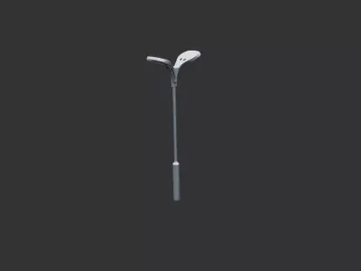Futuristic Street Lamp for 3D print 3D print model
