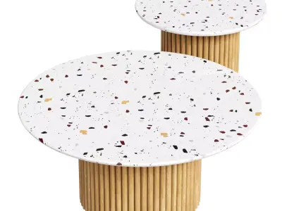 Two Arlaka coffee table 3D model