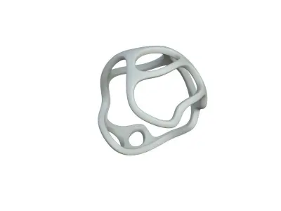 SciFi Cube Object No 24721 Low Poly Shape Texture