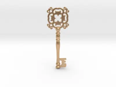 A Key 3D print model
