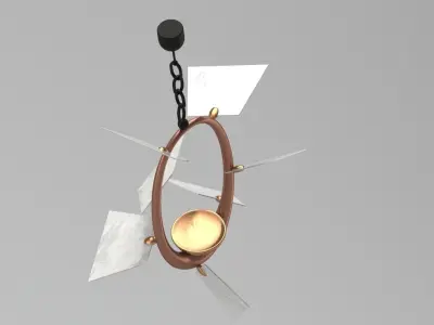 Lamp 124 3D model