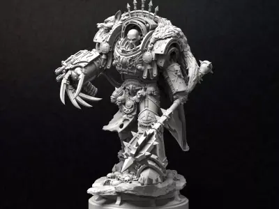 THE WAR KNIGHT  3D print model