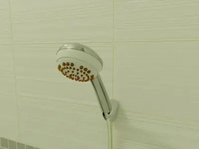 Shower head 3D model