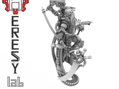 Heresylab - Female priest Domina 3D print model