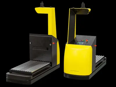  X7 AMR (Autonomous Mobile Robotics) Warehouse Logistics Package PBR 