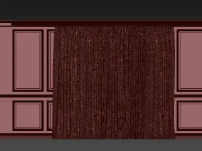 Curtain Set 287 3D model