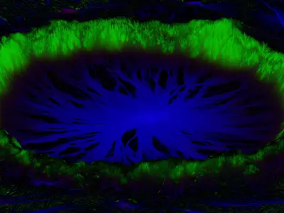 Mars Crater 8k realistic render Vray 3D model