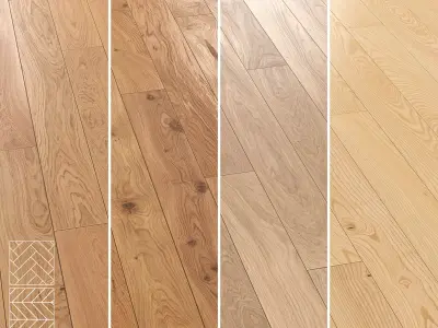 Boen Oak and Ash Parquet Flooring - 5 Pro Layouts  Texture