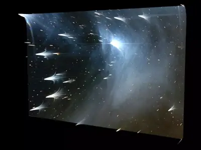 Barnards Merope Nebula 3D model