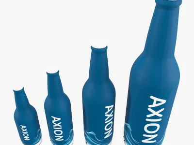 Bottle inflatable Axion 3D model