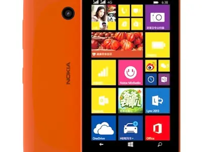 Nokia Lumia 638 Orange 3D model