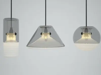 TOM DIXON FLASK PENDANT LIGHT 3D model