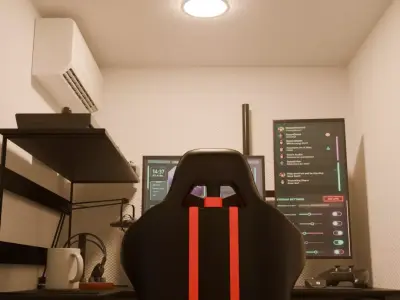 Streamer Soundproof Room 3D model