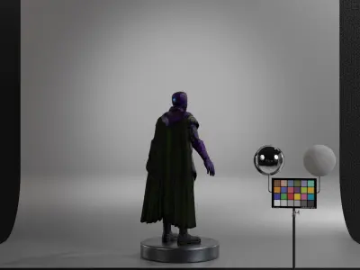 Kang the Conqueror Low-poly 3D model