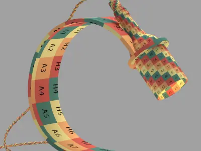  DIY desk lamp 3D model