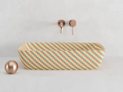 sink ARTIS Villeroy Boch 58x38x13cm 3D model