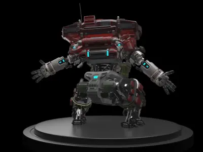 Robot 3D model