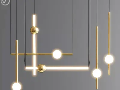 Orion Tube Light 3D model