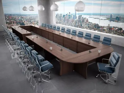 meeting room cd1366 a07 3D model