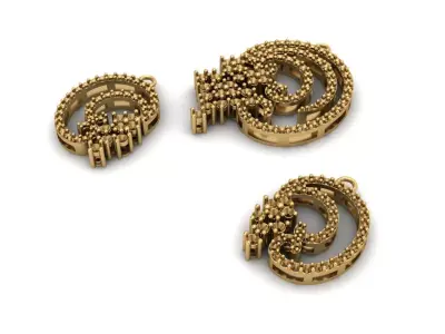 Half set 0014 3D print model