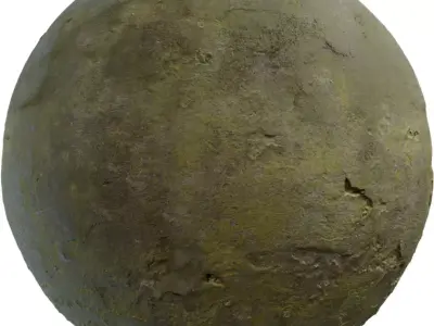 Mossy Aged Plaster Wall Texture