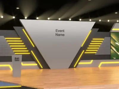 Virtual Stage 3D model