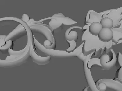 mirror 3D model 2
