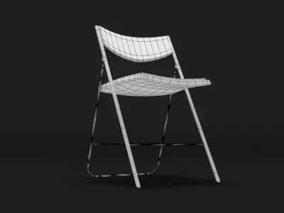 Folding Chair 2 3D model