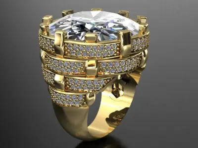 brike ring 3D print model