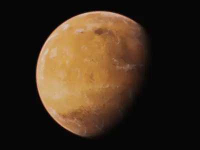 32k Photorealistic Mars for Blender 3D model
