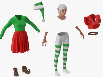  Christmas Elf Female 6 